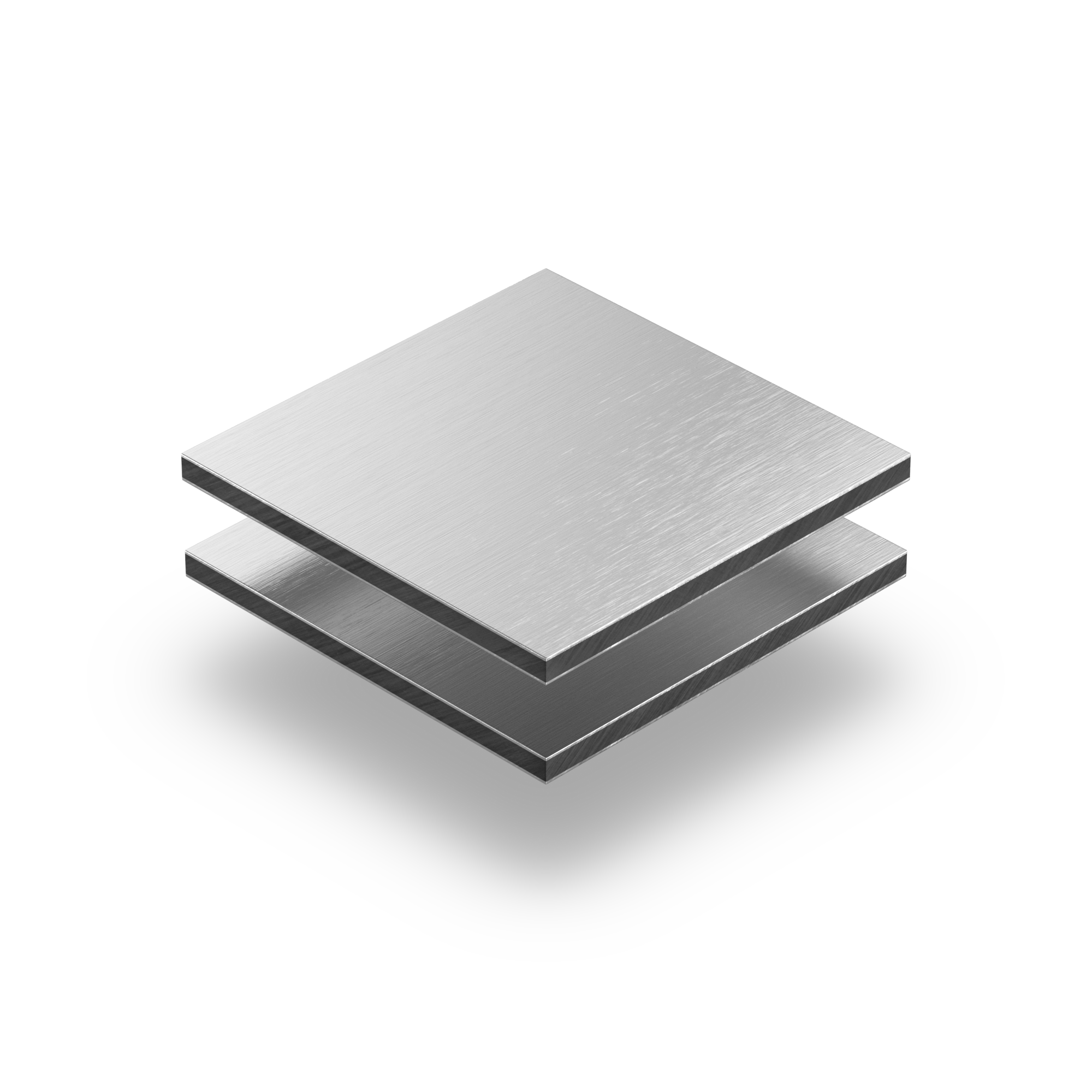 Panneau composite aluminium alu brossé