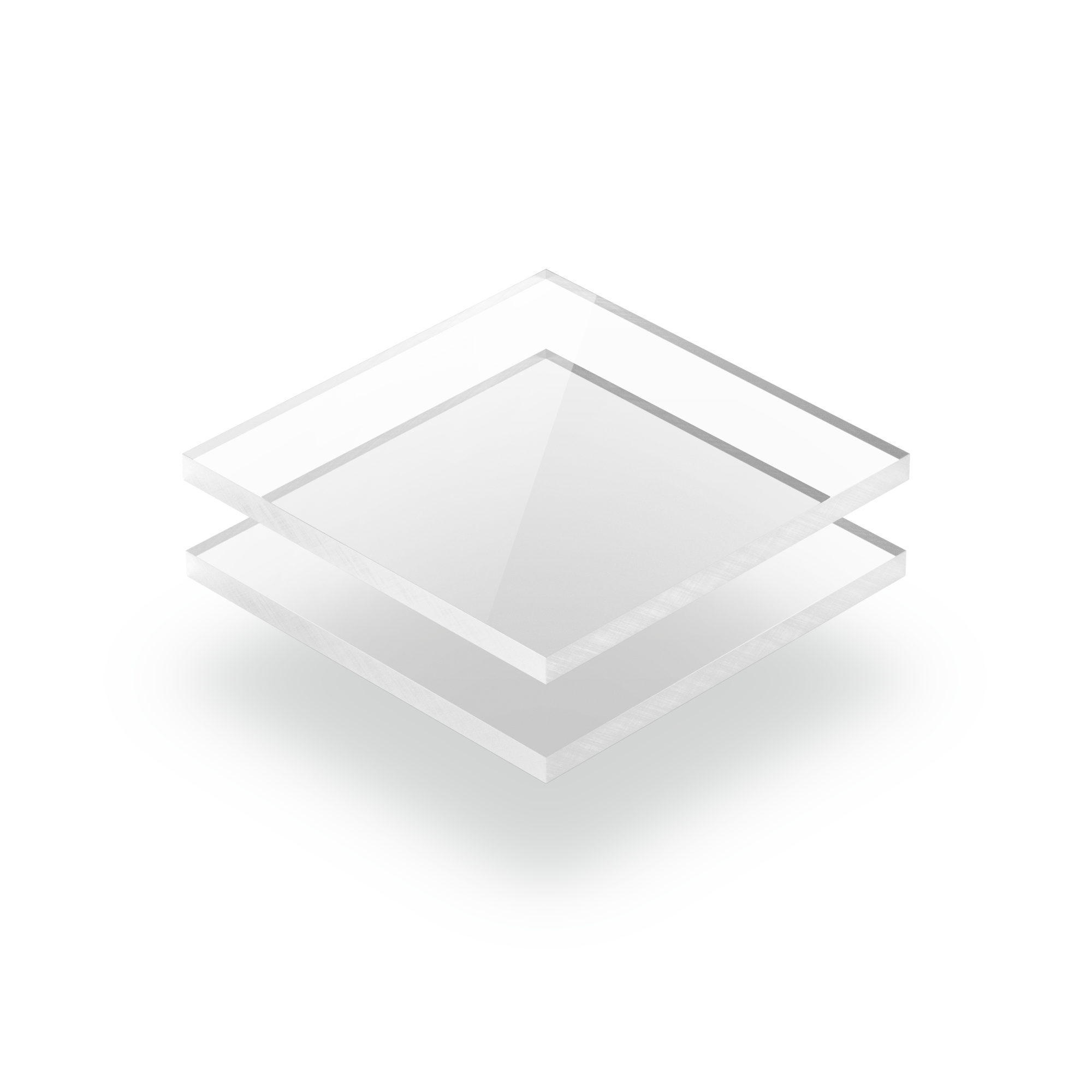 Plaque polycarbonate transparent